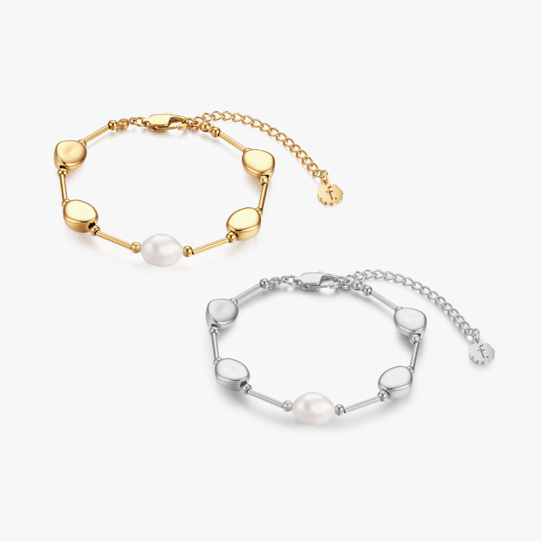 Esme Beaded Pearl Bracelet