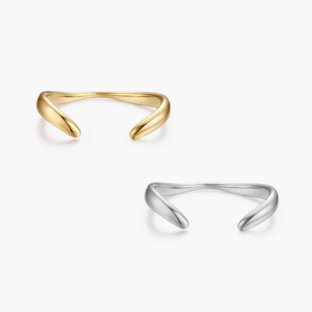 Kayla Adjustable Claw Cuff Bangle
